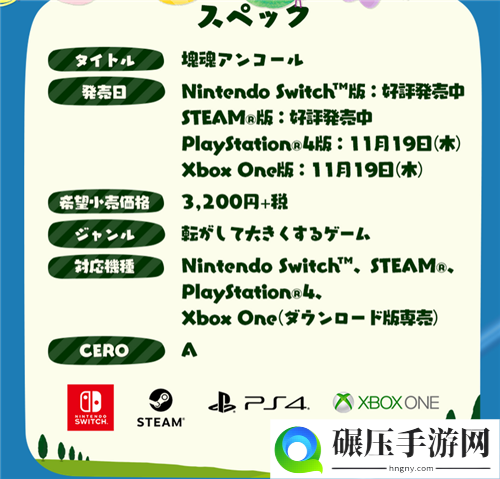 万代块魂Encore今年11月推出PS4/Xbox One版