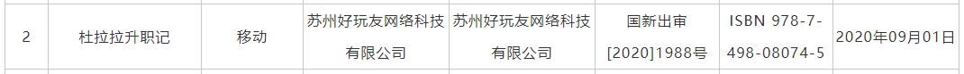 9月国产网游版号公开 共57款过审55款移动端游戏