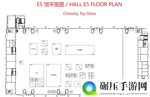 2020ChinaJoy各展馆展位图正式公布！