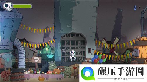 化身骷髅对抗人类 动作游戏《Skelattack》登陆全平台