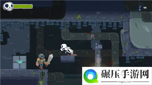 化身骷髅对抗人类 动作游戏《Skelattack》登陆全平台