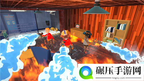 多人合作共享消防模拟游戏《灭火先锋》于今日登陆Steam 抢鲜体验