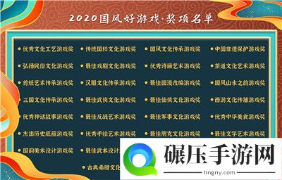 2020年度“国风好游戏”游戏文化评选大赛正式启动